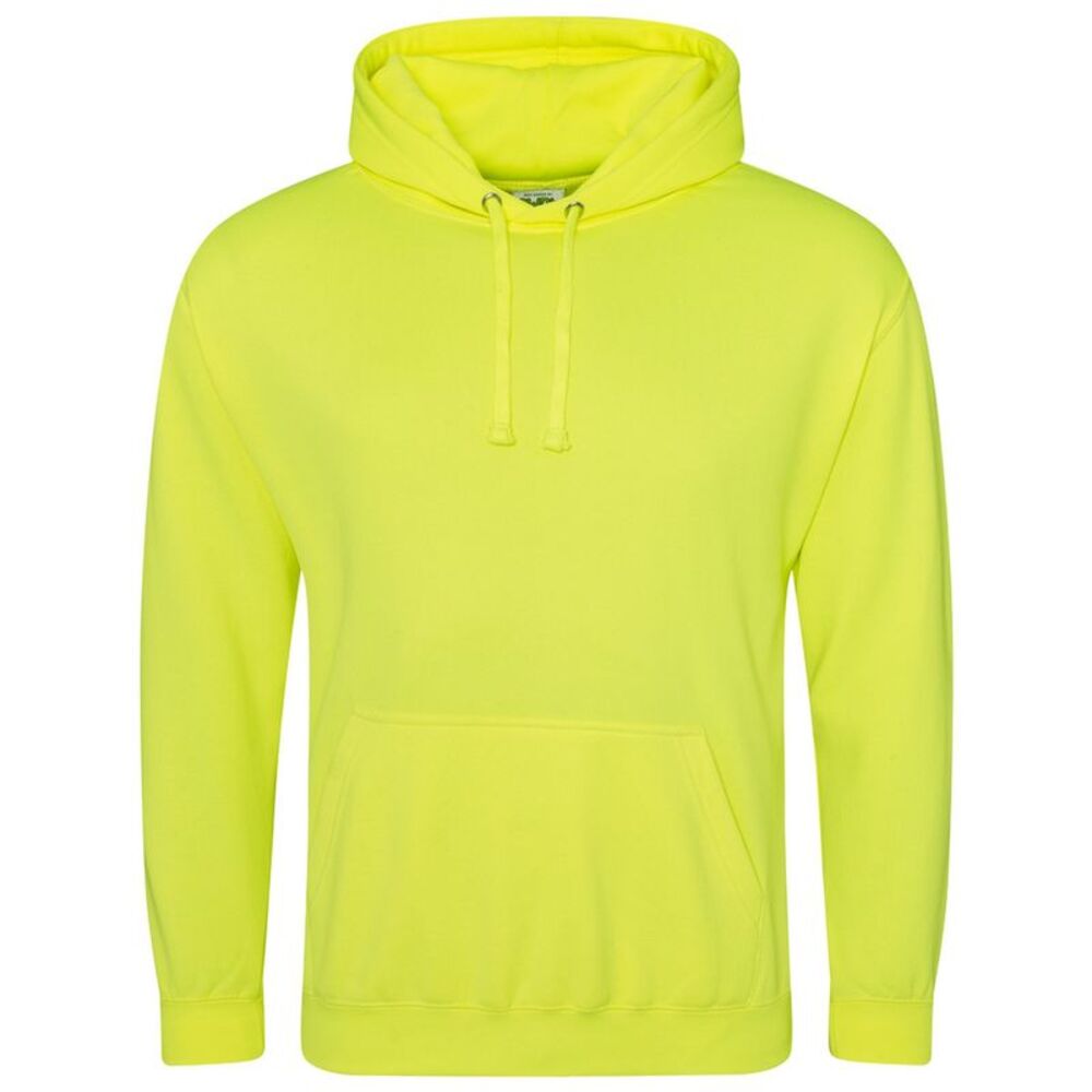 Awdis Mens Electric Hoodie / Electric Yellow